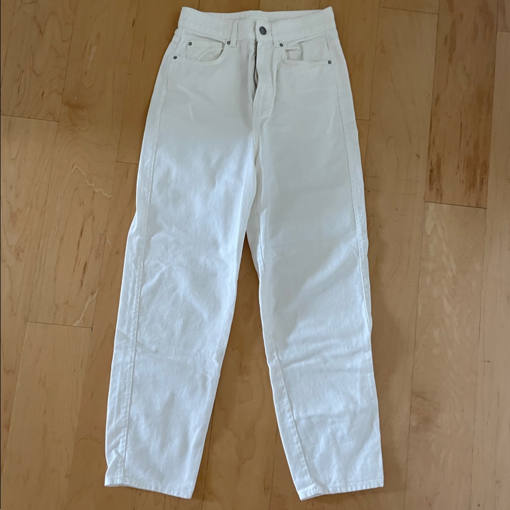 H&M White Jeans